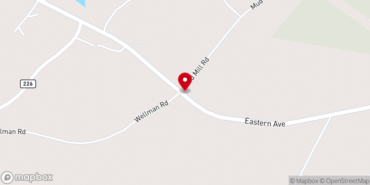 Map showing location of Advent Christian Parsonage