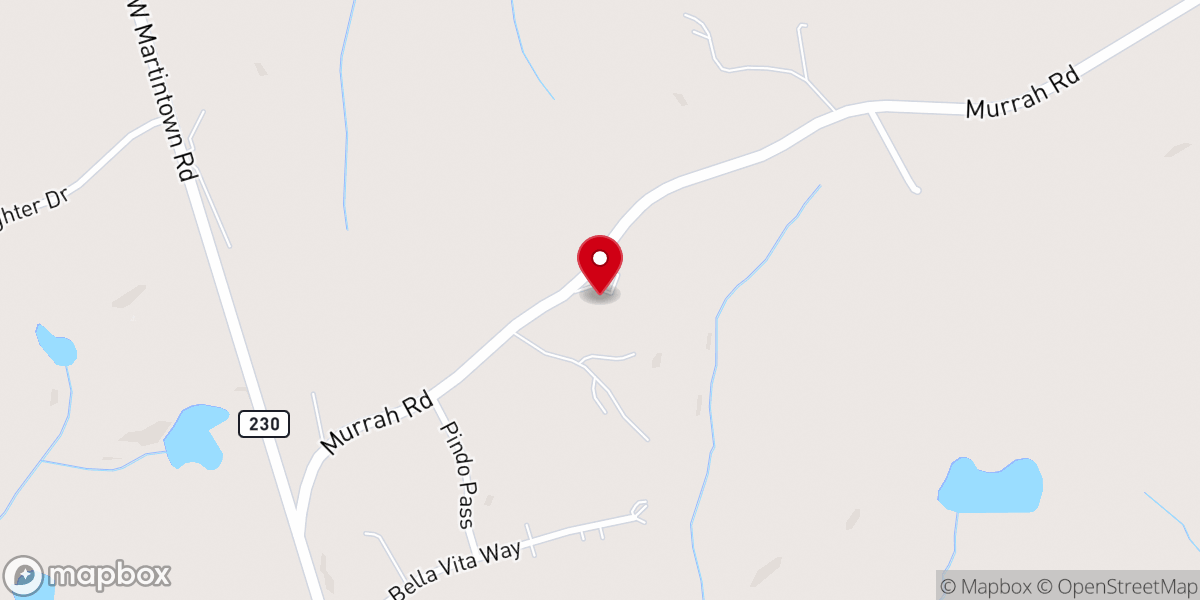Map showing location of Bethlehem Missionary Baptist Church