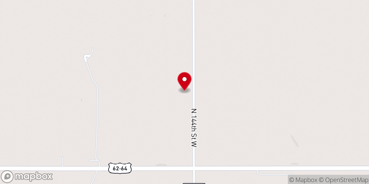 Map showing location of Mount Pleasant Church