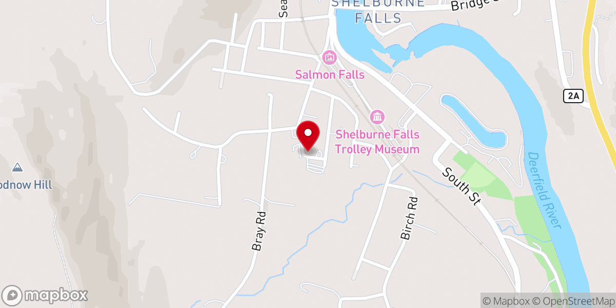 Map showing location of St Joseph Parish Hall