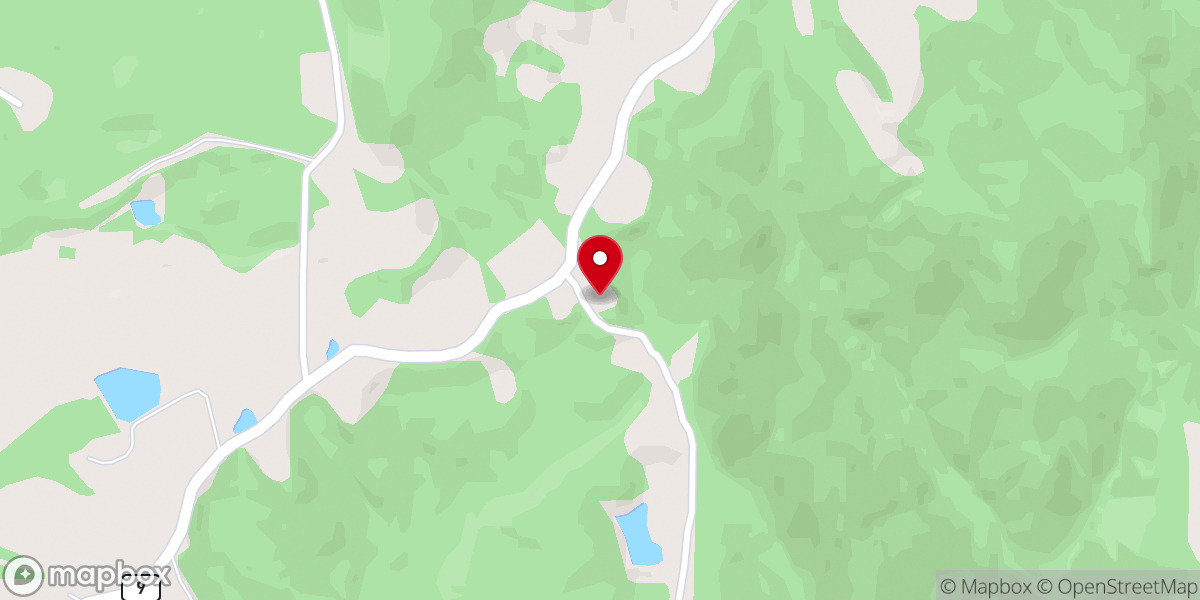 Map showing location of Upland Church