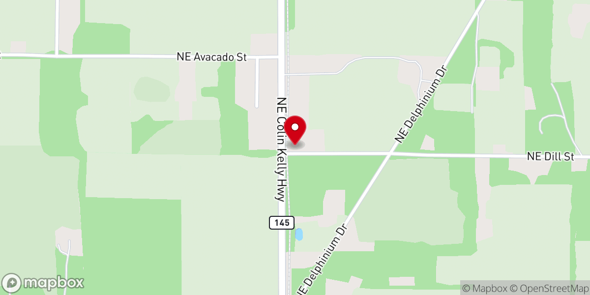 Map showing location of United Methodist Co-Op Ministries