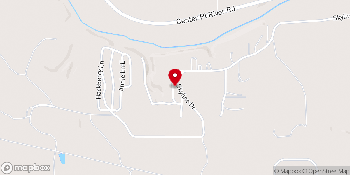 Map showing location of Camp CAMP