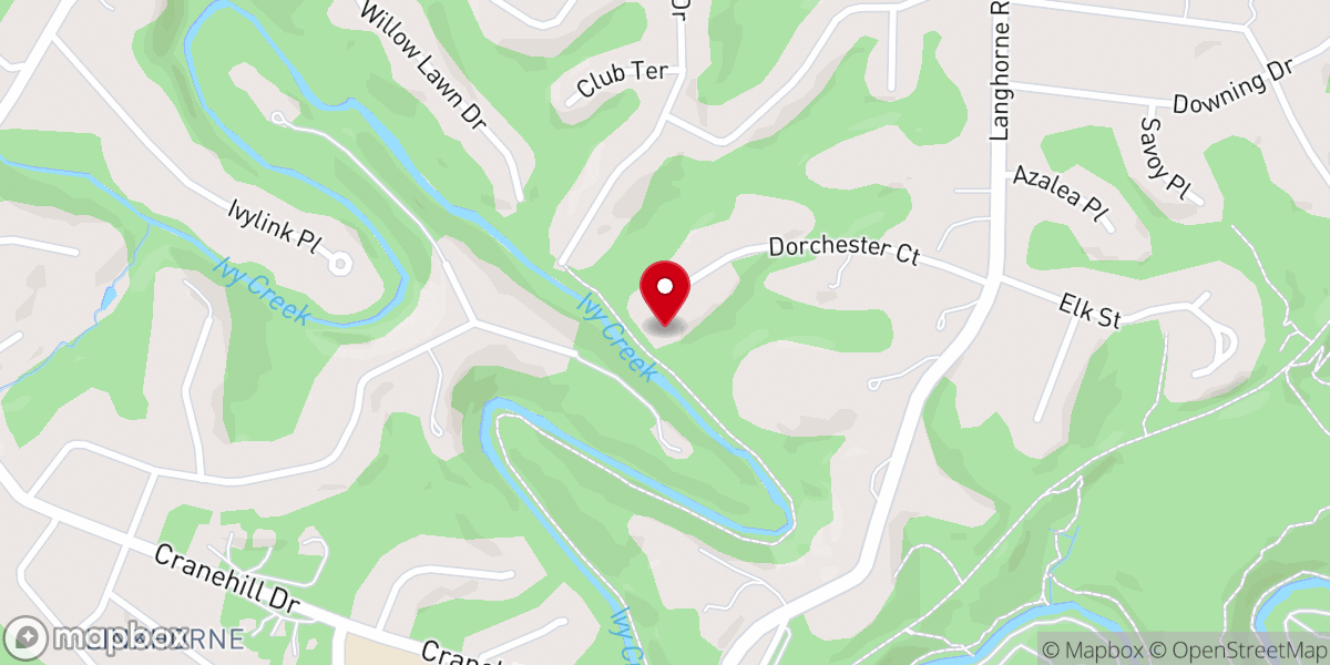 Map showing location of Heart of the Game Ministries Inc