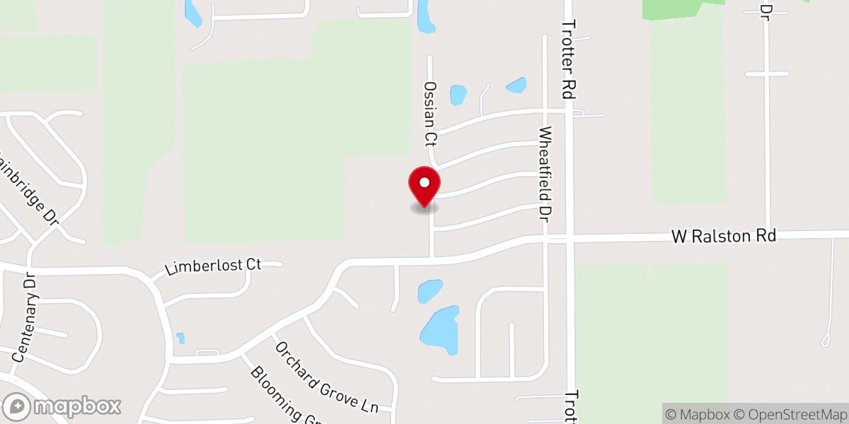 Map showing location of Fellowship Spiritualist Church Inc