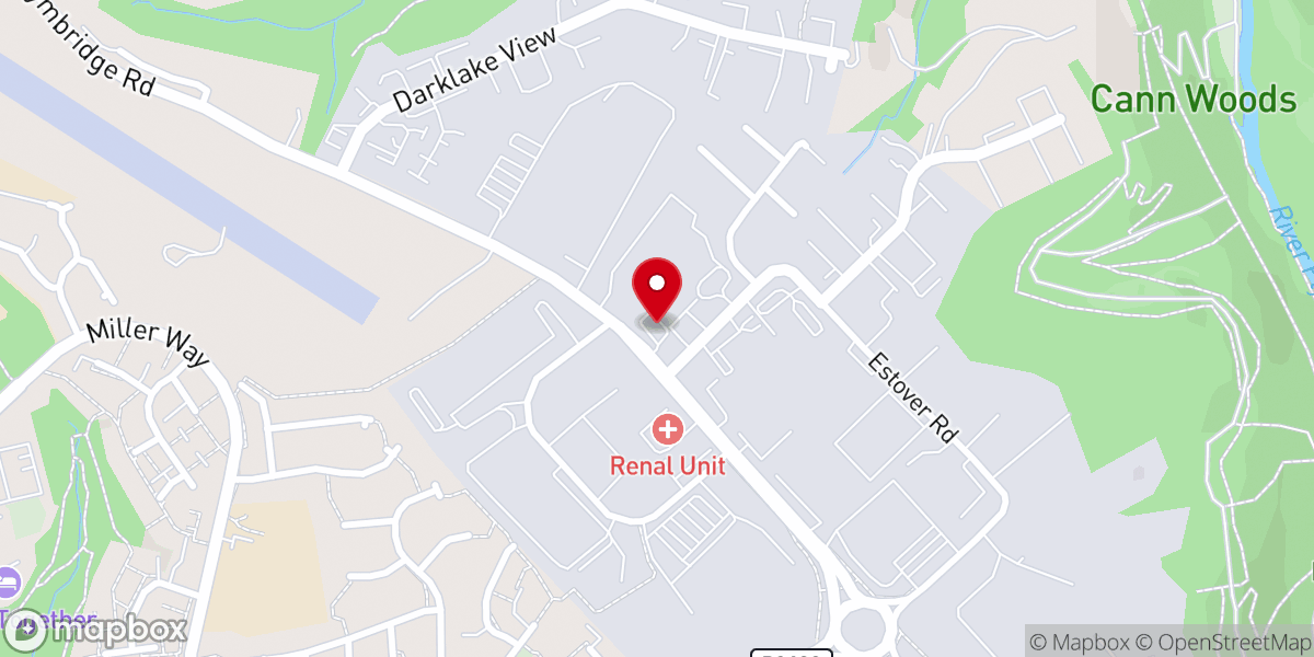 Map showing location of The Worship Centre