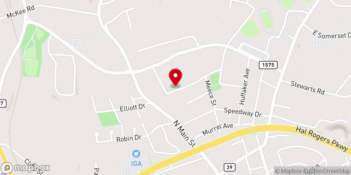 Map showing location of Livin Hope Baptist Church