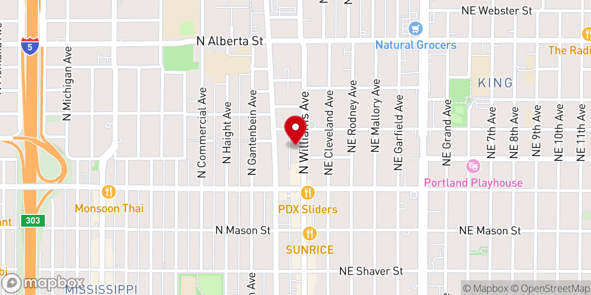 Map showing location of Powerhouse Temple Church
