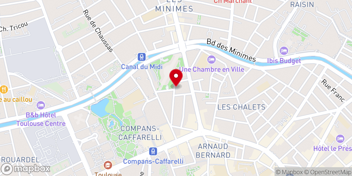 Map showing location of La Chapelle