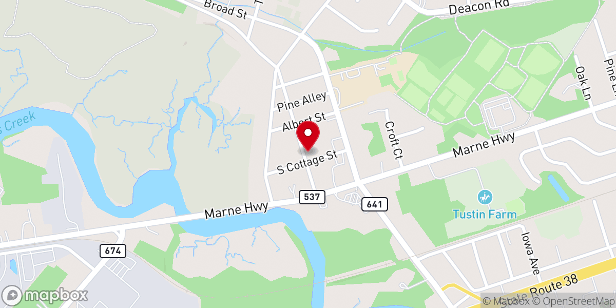 Map showing location of Holy Trinity House of Prayer