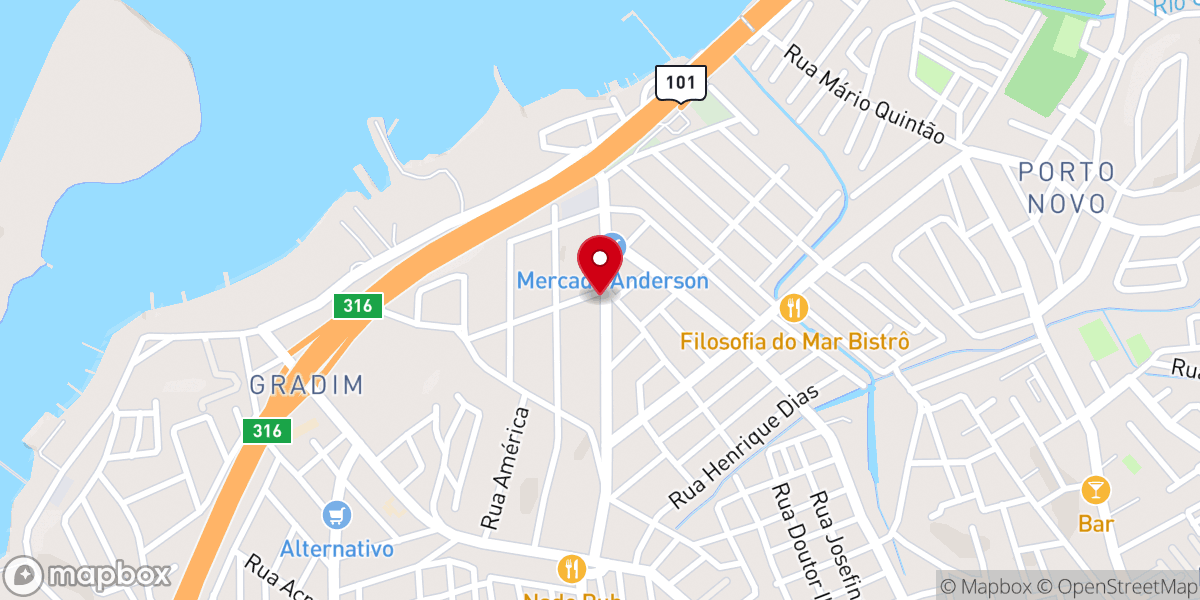 Map showing location of Igreja Nossa Senhora do Perpétuo Socorro e São José Operário