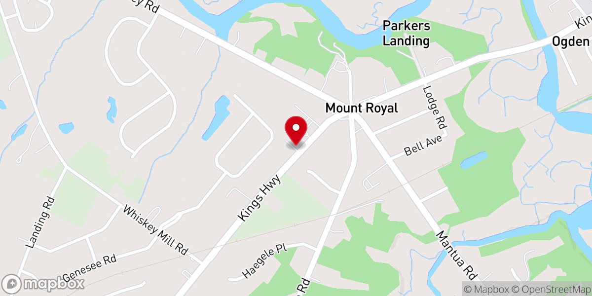 Map showing location of Living Water Bible Church