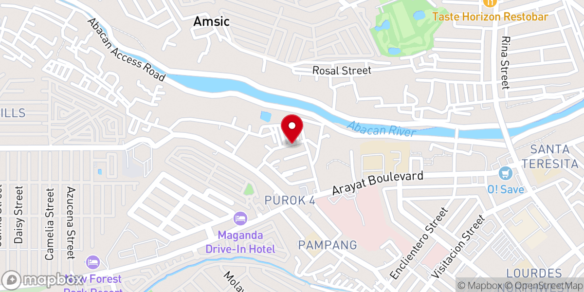 Map showing location of Vision Church International Philippines