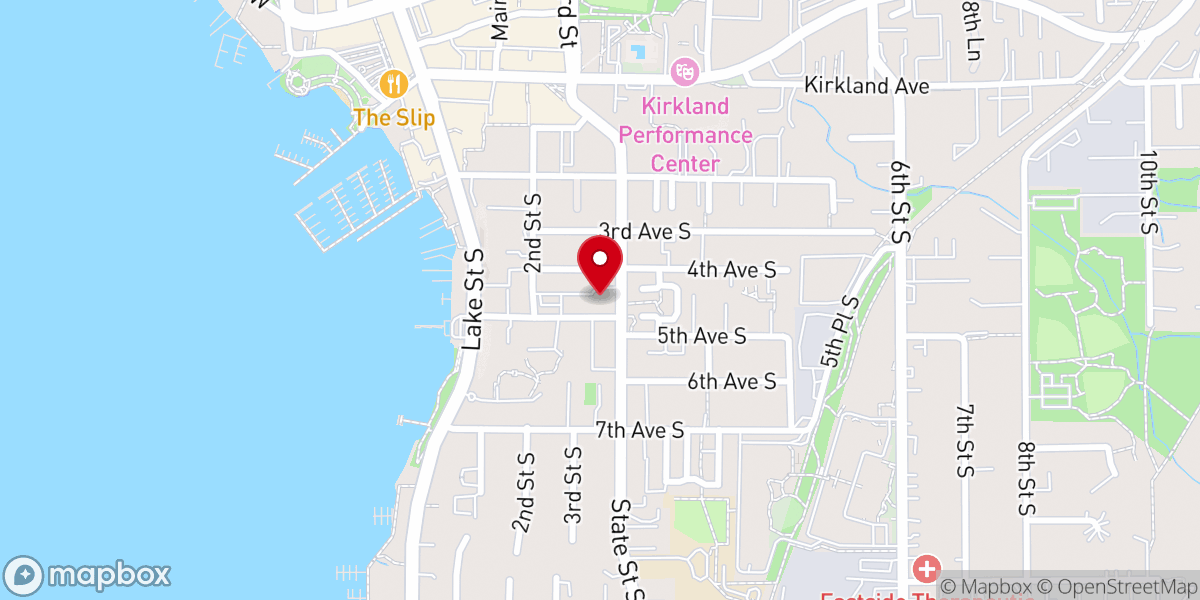 Map showing location of Leaven Church 레븐교회