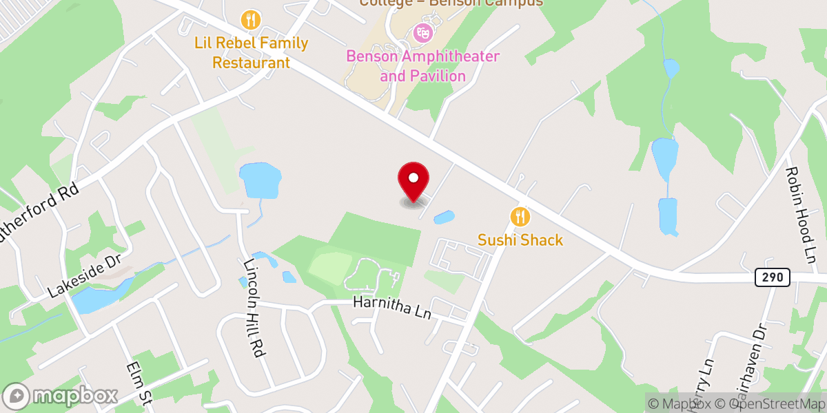 Map showing location of Calvary Christian Fellowship