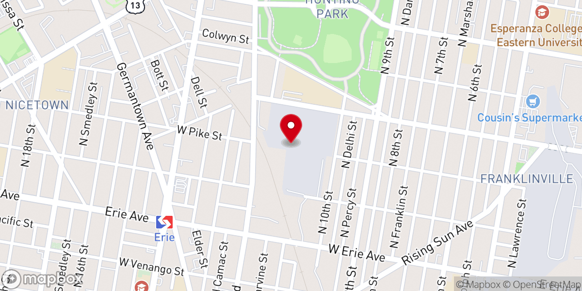 Map showing location of Congregacion De Iglesia El Buen