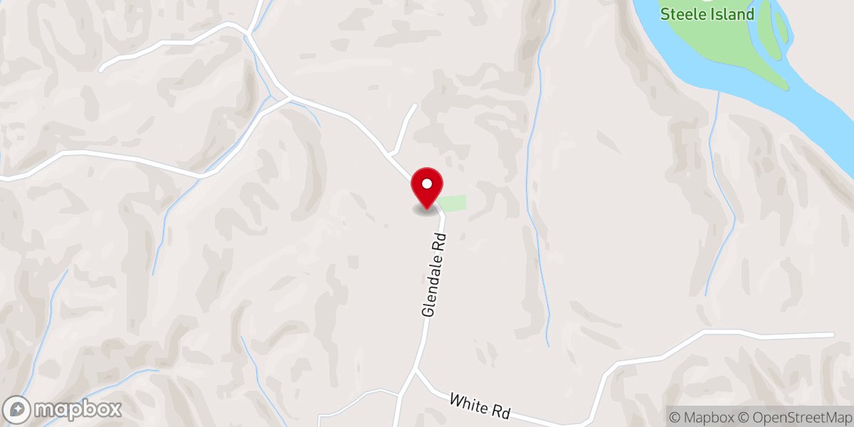 Map showing location of Glendale Global Methodist Church