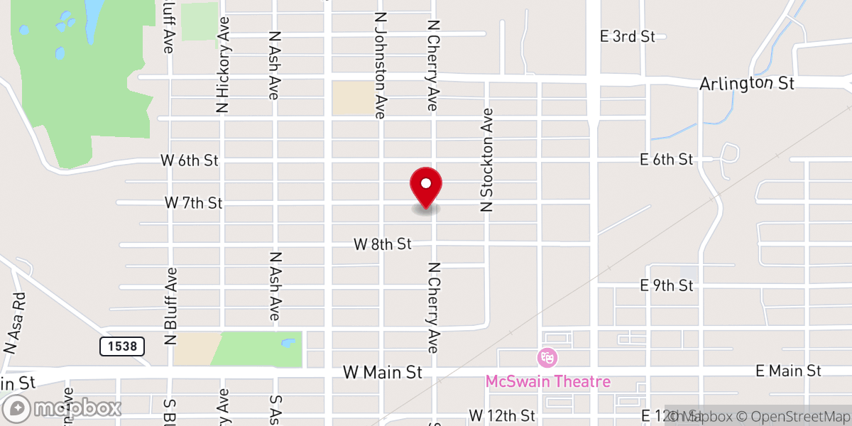Map showing location of Under The Blood Outreach Ministries Church