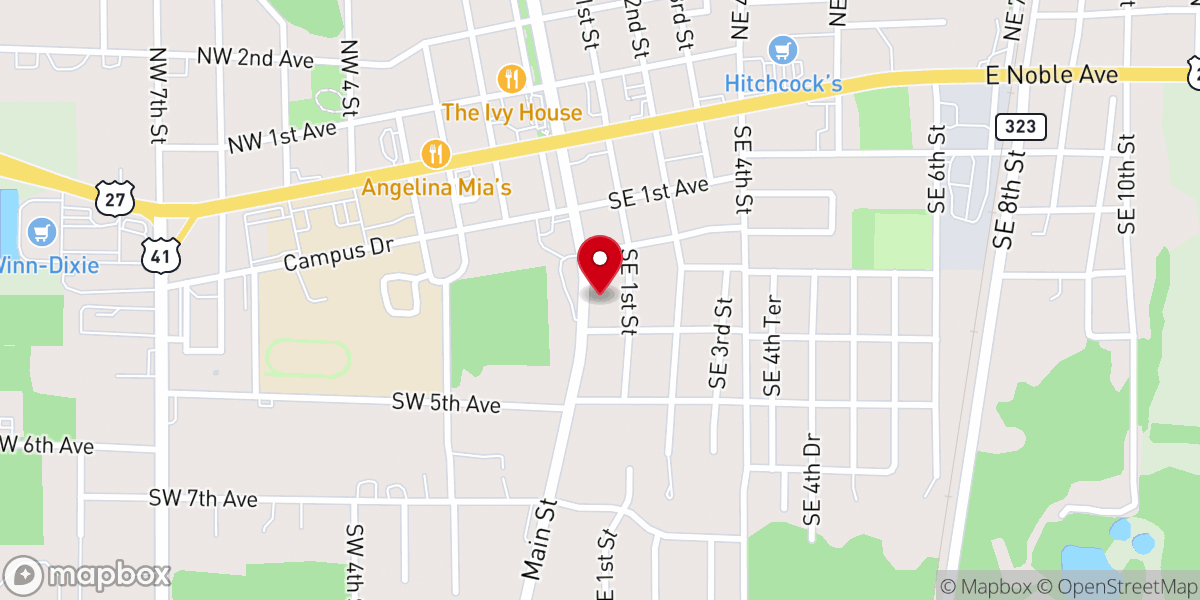 Map showing location of Iglesia Casa De Restauracion Shalom