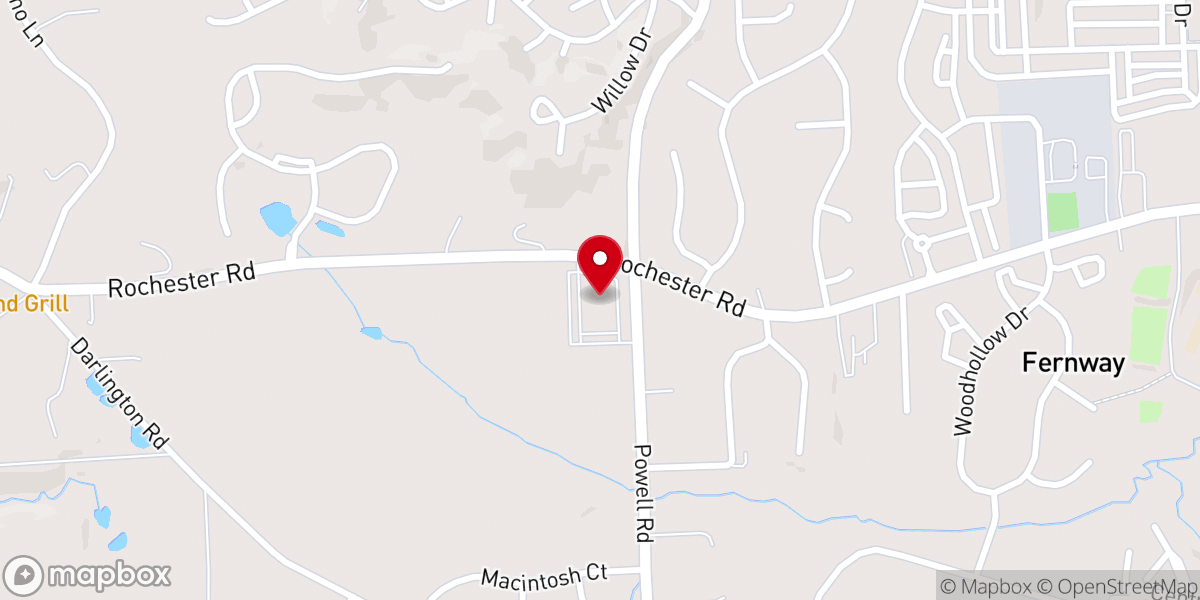 Map showing location of The Church of Jesus Christ of Latter-day Saints