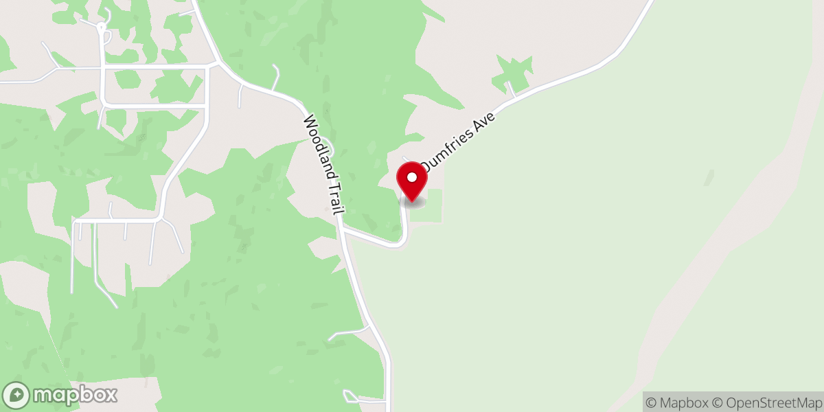 Map showing location of St Paul's Evangelical Country Church