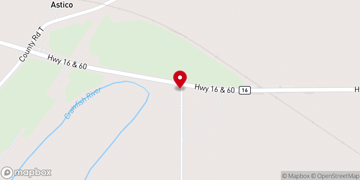 Map showing location of Vintage Fields