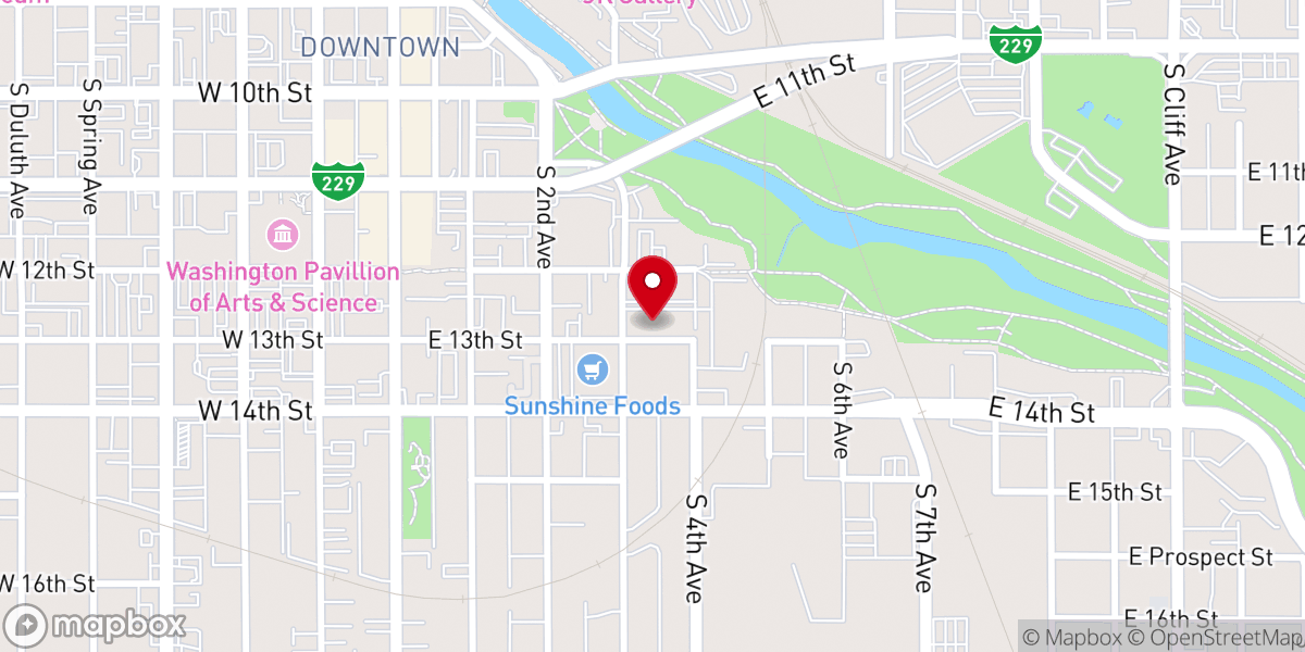 Map showing location of Global Grace Foundation NFP