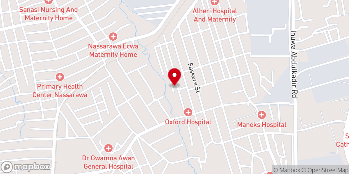 Map showing location of St John's Anglican Church, Kakuri