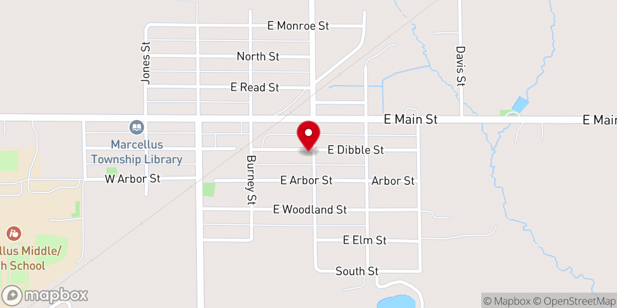 Map showing location of St Margaret Mary Catholic Church