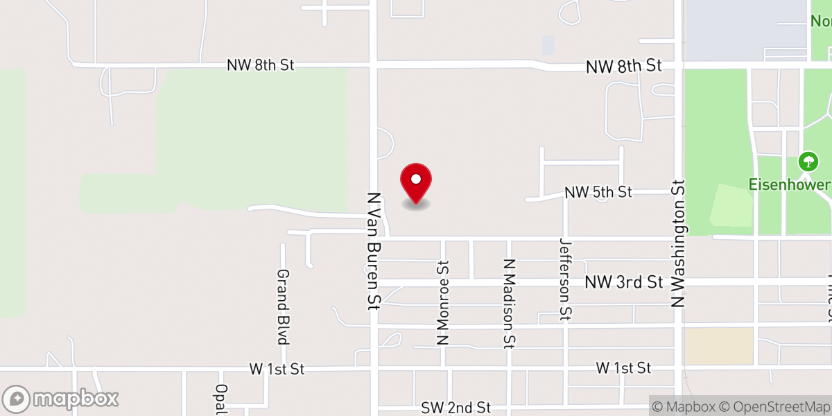 Map showing location of ABBC Family Life Center