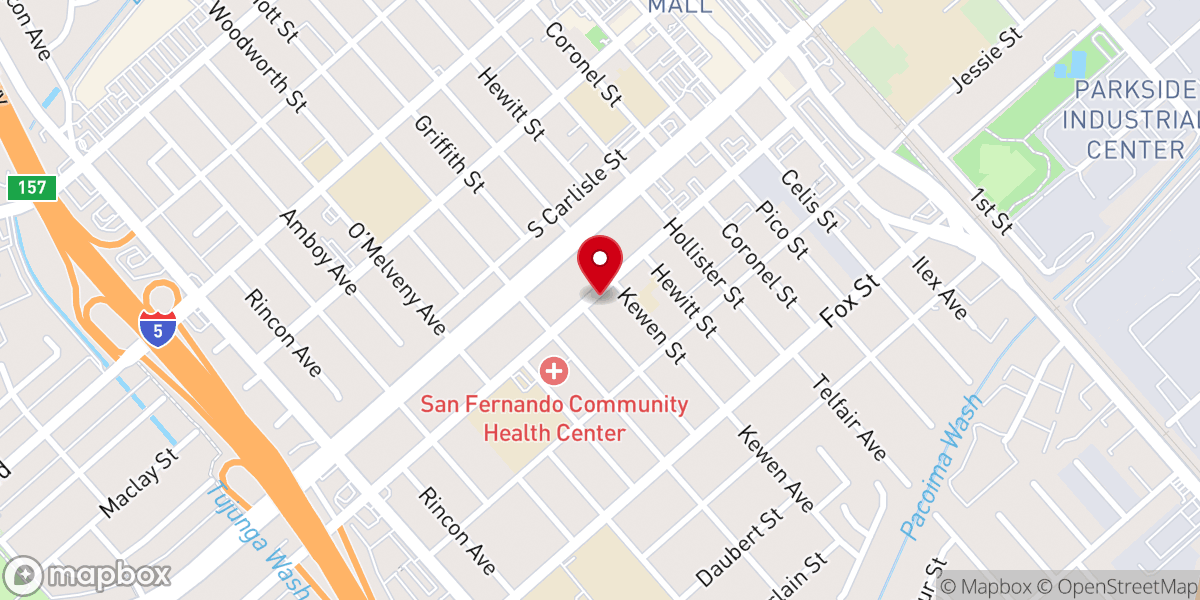 Map showing location of First Church of Christ