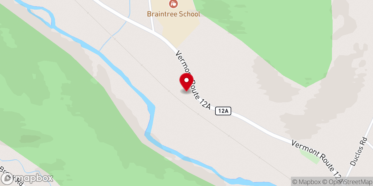 Map showing location of Randolph Seventh-day Adventist Church