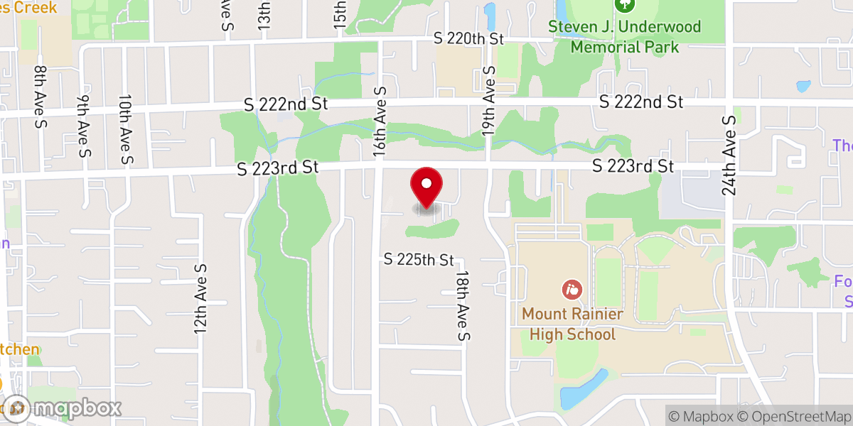 Map showing location of Gospel Russian Baptist Church