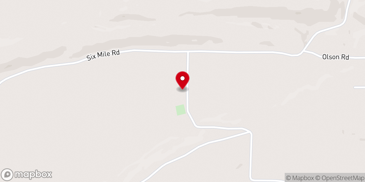 Map showing location of Barn Hill Church