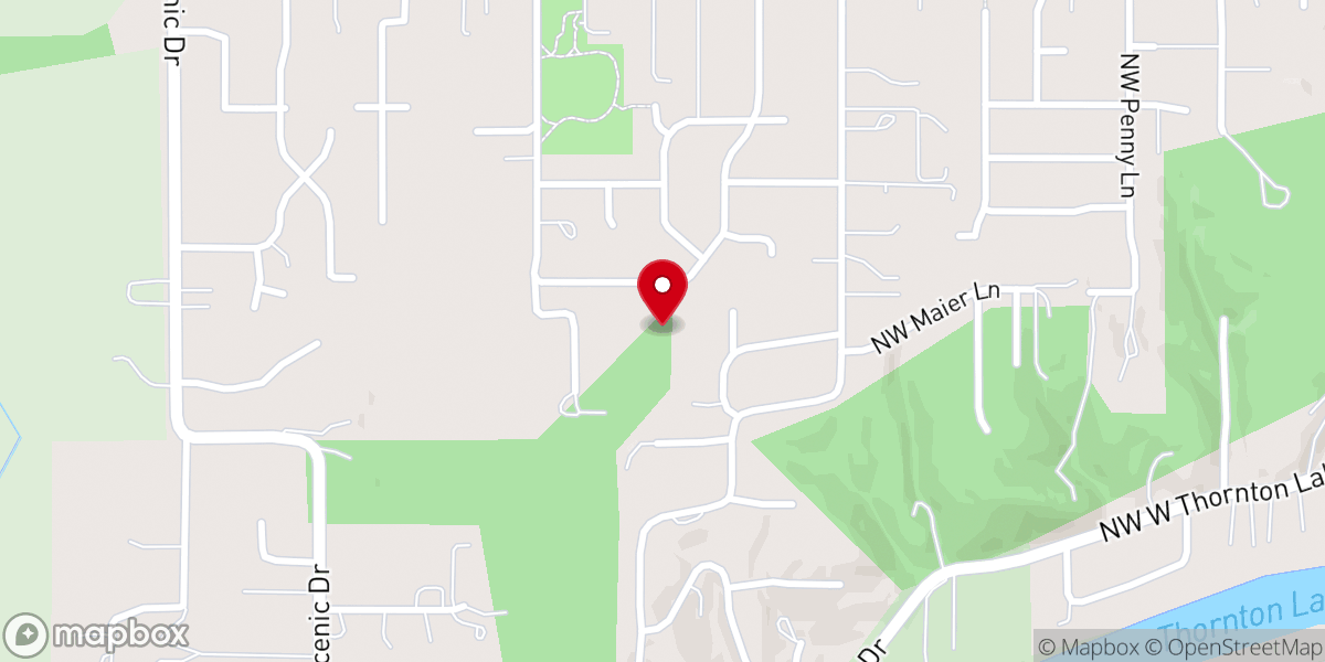 Map showing location of Love Inc of Linn County