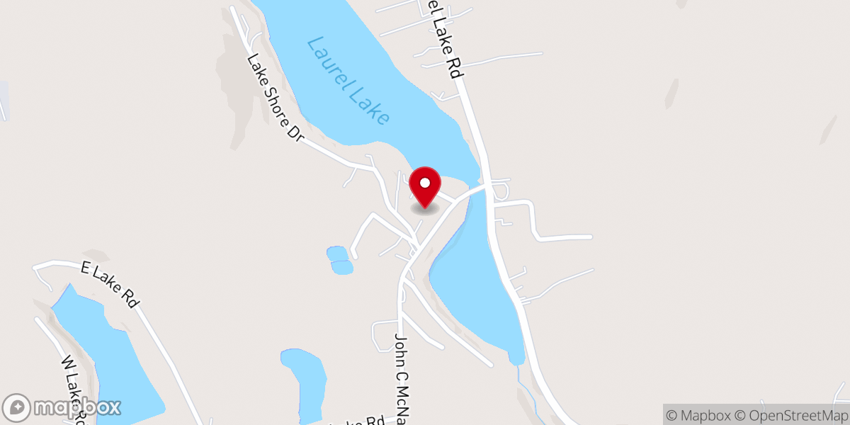 Map showing location of Silver Lake Christian Community Church