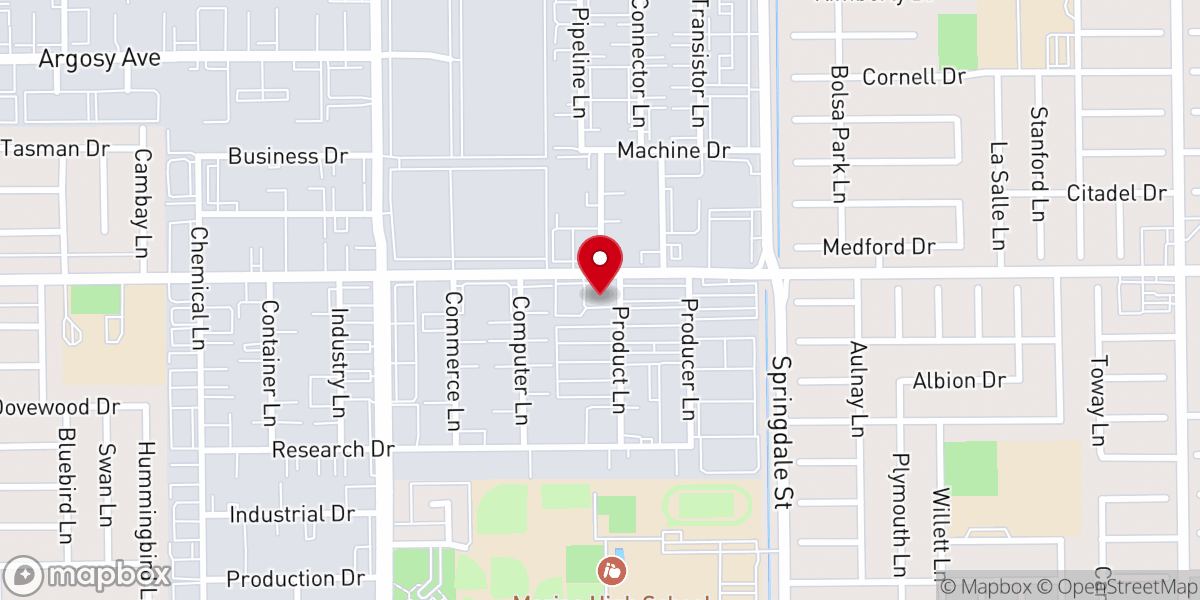 Map showing location of Shorelife Church