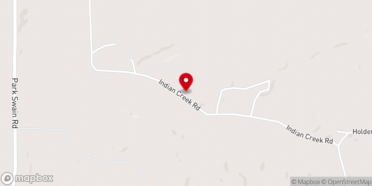 Map showing location of Spring Chapel
