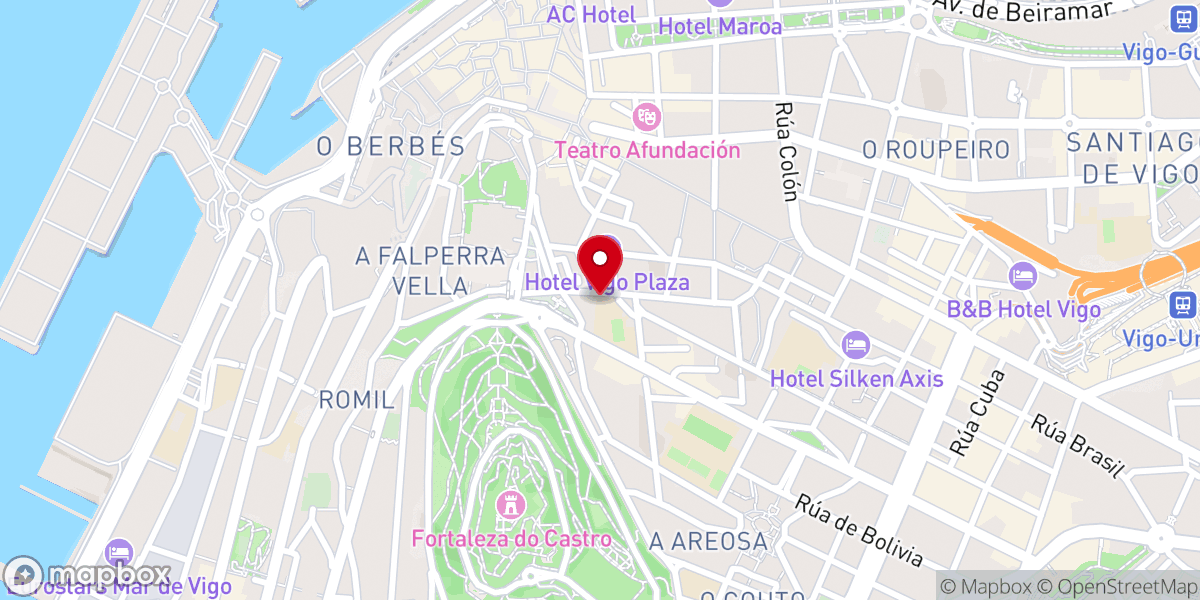Map showing location of Santuario Parroquia María Auxiliadora