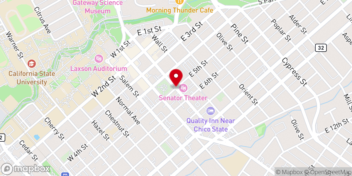 Map showing location of In the Moment Ministries