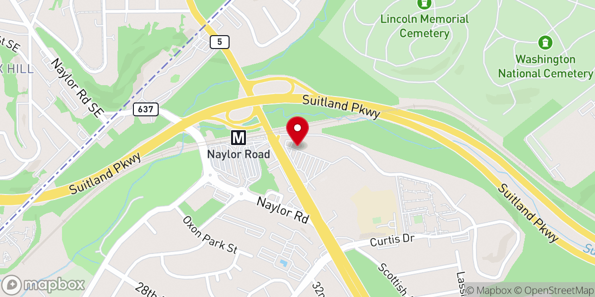 Map showing location of Not About Me Ministries