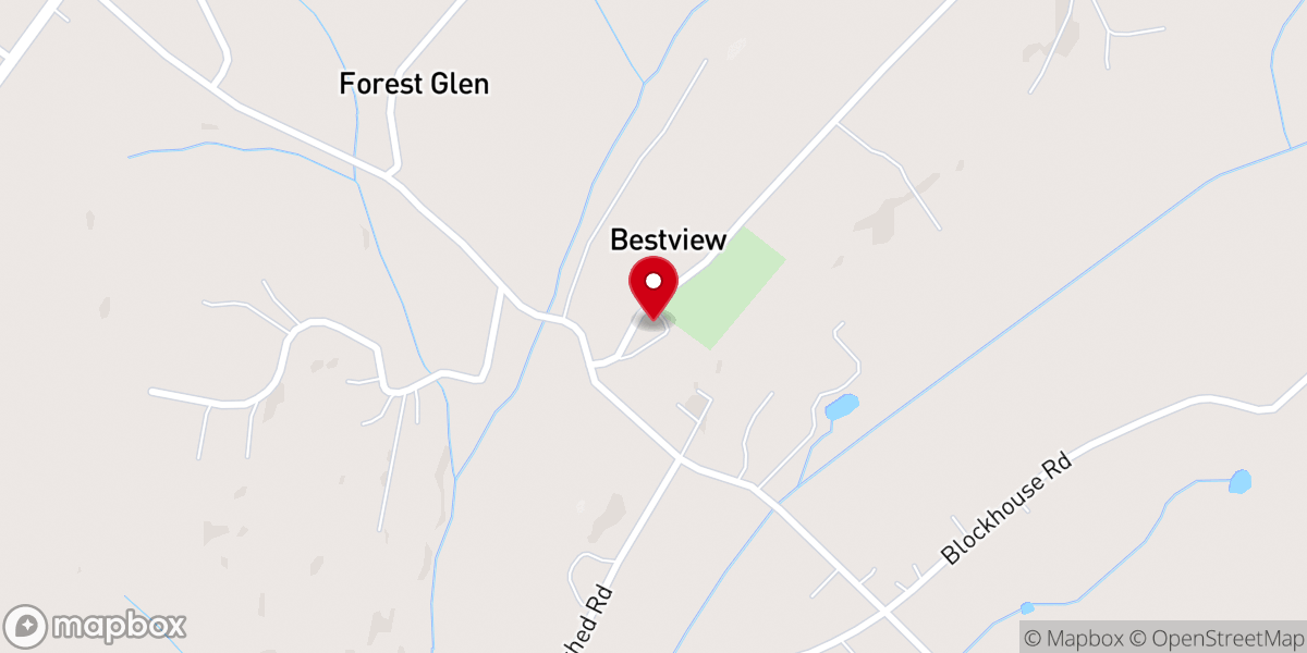 Map showing location of Carpenters Campground Methodist Church