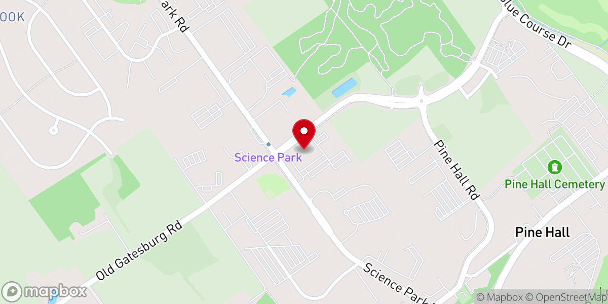 Map showing location of New Beginnings Church