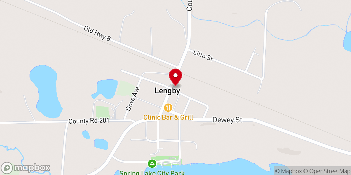 Map showing location of LENGBY COMMUNITY HALL