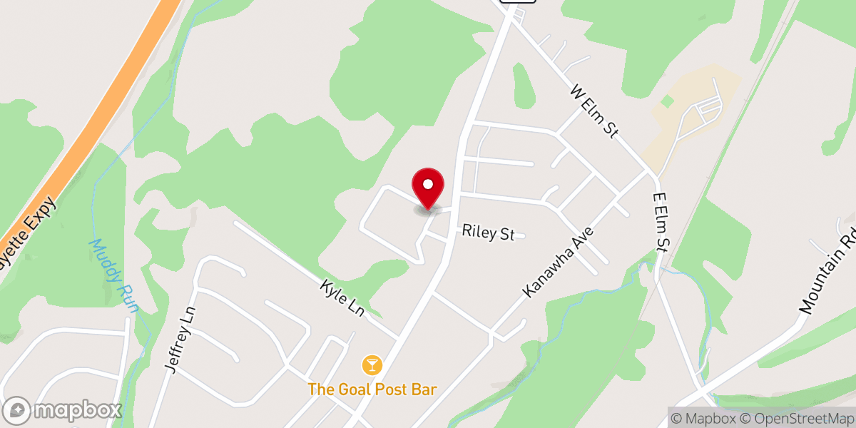 Map showing location of Praise Fest Church