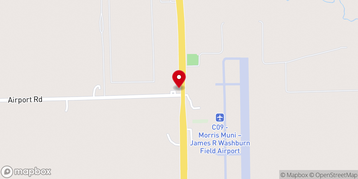 Map showing location of Grace Lutheran Church