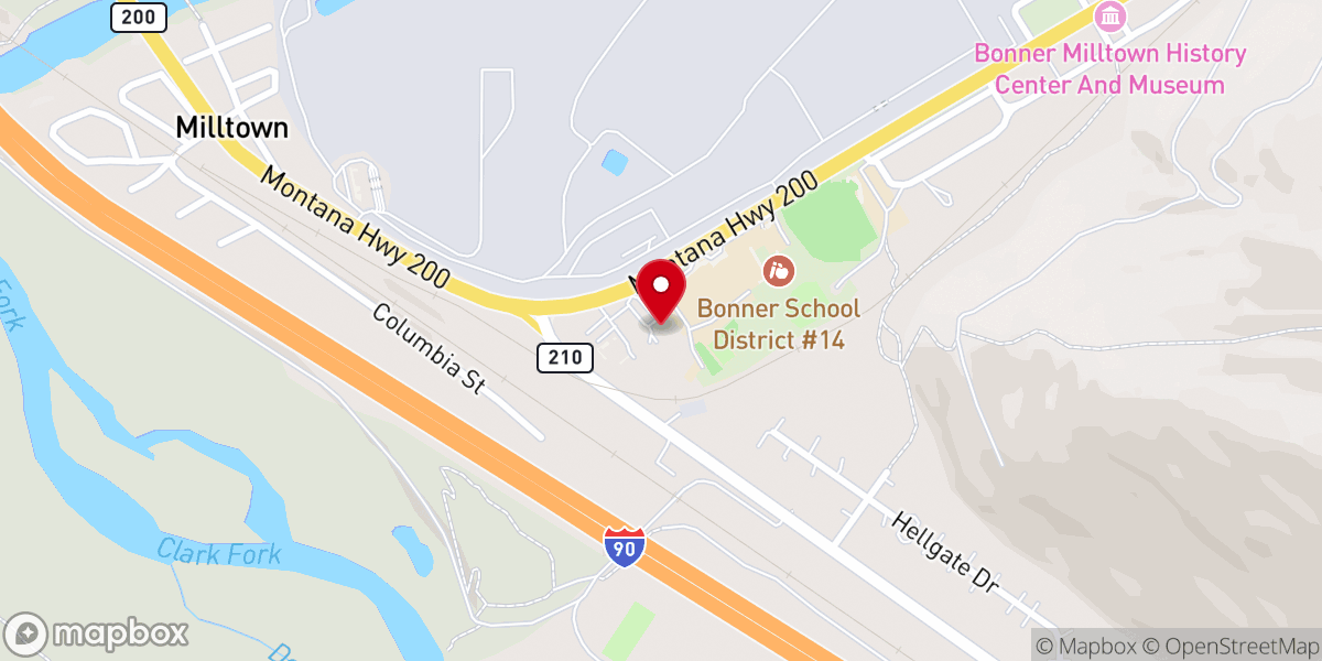Map showing location of Saint Anns Catholic Church