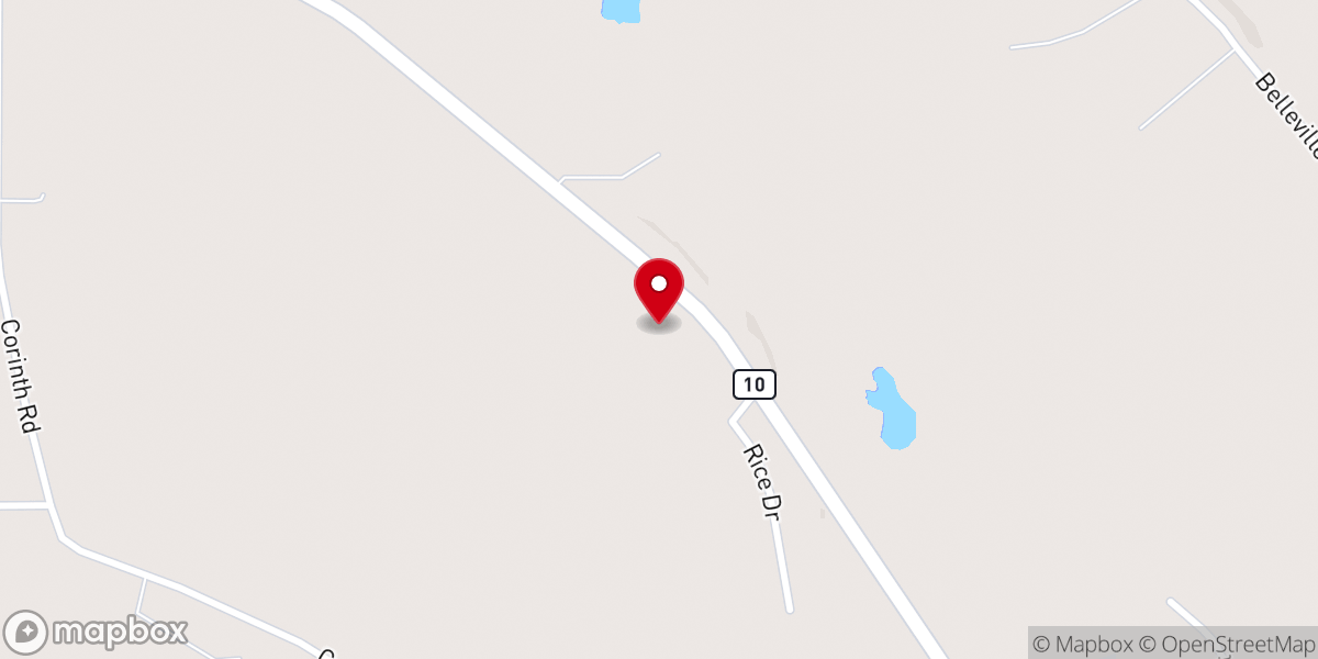 Map showing location of New Life Outreach