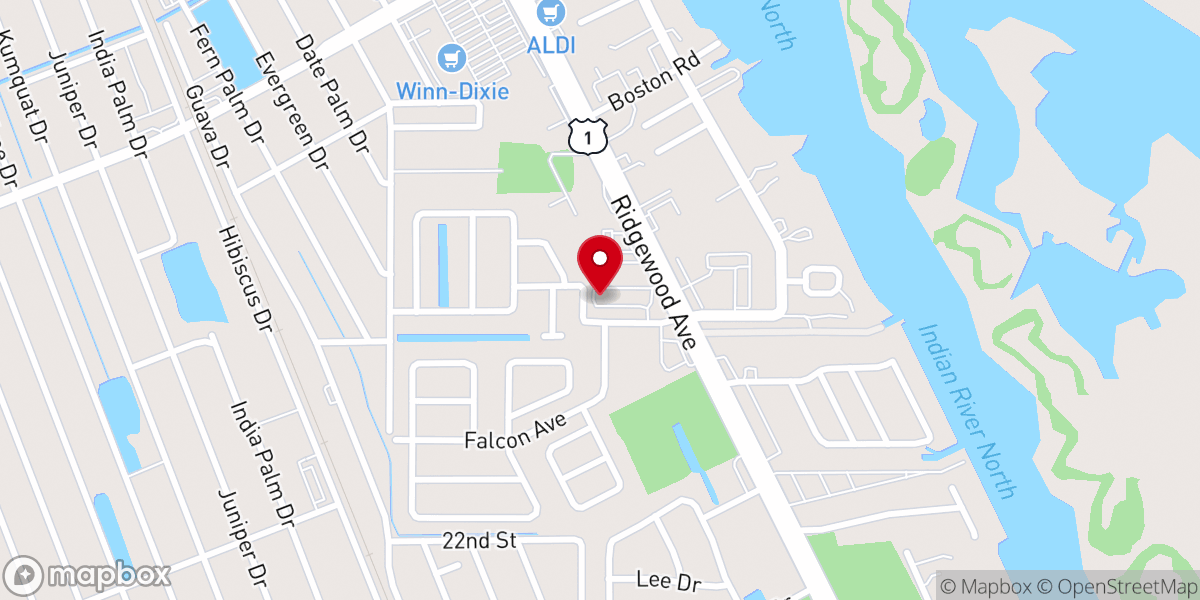 Map showing location of Center Of Deliverance