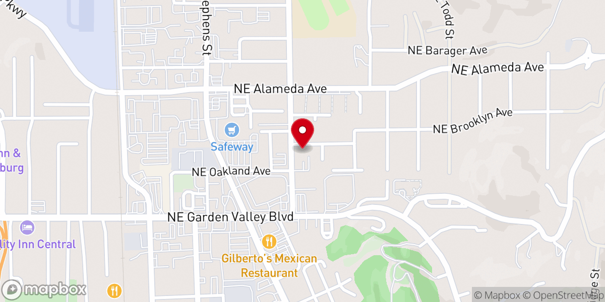 Map showing location of Love and Power Ministries